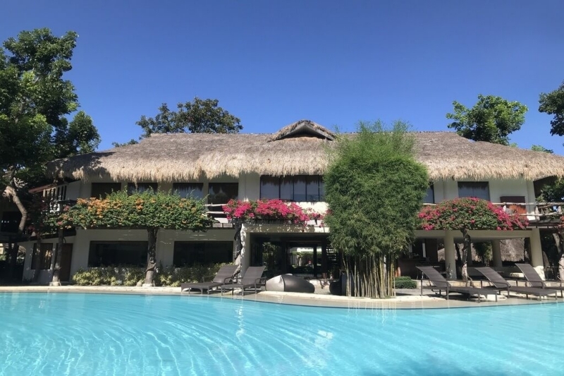 フィリピン留学 Cebu21 - Genius English-Swimming pool-2